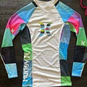 Hurley Long Sleeve Rash Guard Shirt